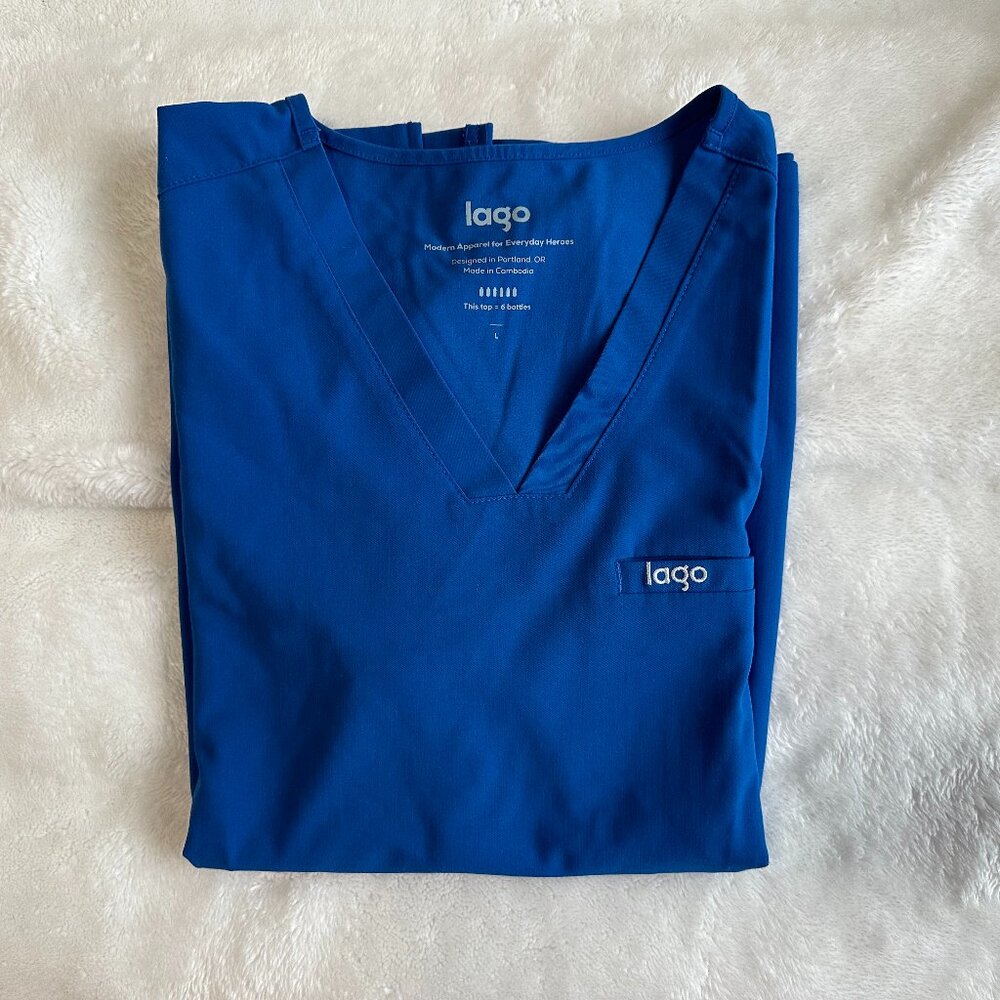 Lago Diamond Scrub Top